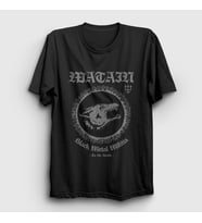 Presmono Unisex Siyah Black Metal Militia Watain T-Shirt 502378tt