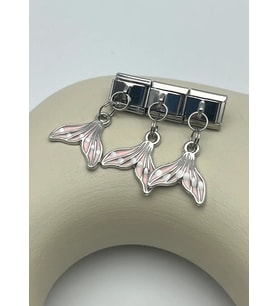 Çelik Silver Kuyruk Nomi Charm - 25crm77