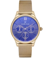 DANIEL KLEIN DK013394E-03 KADIN RENKLİ CAM KOL SAATİ (Gold)