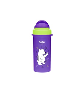 Wee Baby Pipetli Bardak 300 ml 6+ ay Mor