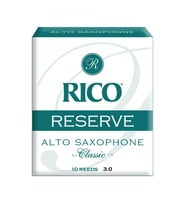 D'Addario RJR1030 Rico Reserve Alto Saksafon Kamışı No: 3.0 (Profesyonel) - 10'lu Paket  Tutarlı Performans ve Sıcak Ton Karakteri