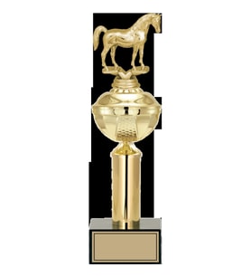 ODAK KUPA - Figürlü Kupalar - At Figürlü Kupalar FG-047 C - 36 cm