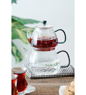Jasmin Borosilikat Cam Çaydanlık