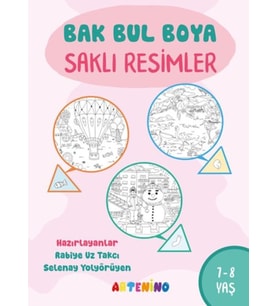 Bak Bul Boya – Saklı Resimler 7-8 Yaş