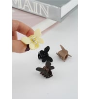 Kadın Plastik 4'lü Toka Seti