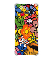 PrintiFy Samsung Galaxy Note 8 Uyumlu Retro Color 2 Baskılı Şeffaf Köşe Korumalı Antişok Kılıf