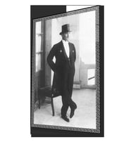 Atatürk Cam Tablo 4 mm Dayanıklı Temperli Cam