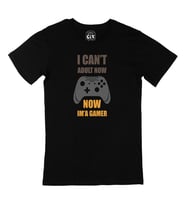 Now I Am A Gamer Siyah Tişört