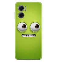 Xiaomi Redmi Note 11E Kılıf Resimli Desenli Silikon Platinium Series Green 1832