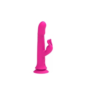 RAIN LOVE İleri Geri ve 360° Rotasyon Hareketli Su Geçirmez Vantuzlu Rabbit Vibratör
