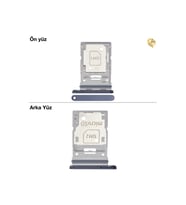 Samsung Galaxy A55 Sim İç Yuvası Çiftli Çiftli sim yuvası ikili sim tepsisi çiftli sim aparatı dual sim çekmecesi