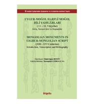 Uygur-Moğol Harfli Moğol Dili Yadigarları (Ciltli)