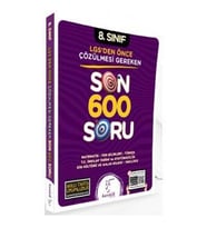 Karekök Yayınları 8. Sınıf Lgs'Den Önce Çözülmesi Gereken Son 600 Soru