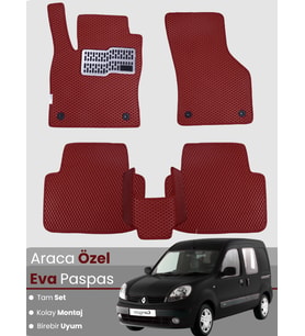 RENAULT KANGOO 1 (1997-2007) Uyumlu EVA Paspas Tam Set–Oto Paspas,Araca Özel