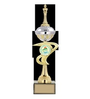 ODAK KUPA - Figürlü Kupalar - Satranç Figürlü Kupalar FG-065 B - 43 cm