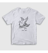 Presmono Unisex Çocuk Beyaz Cry Baby Lil Peep T-Shirt 36696tt (Beyaz)