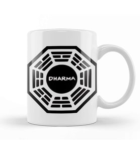 Lost Dharma Kupa Bardak Porselen
