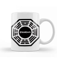 Lost Dharma Kupa Bardak Porselen
