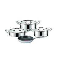 FMS 6030 Platin Pro 7 Parça Çelik Tencere Seti