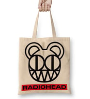 Radiohead Logo Bez Çanta Uzun Saplı