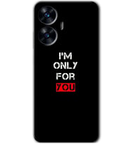 Realme C55 Kılıf HD Desen Baskılı Kılıf - For You