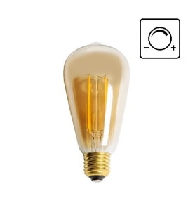 CT-4313 6W Dimmerli Rustik Led Ampul E27 Duylu Amber 2700K