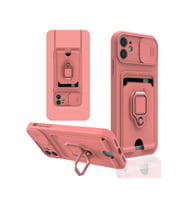 Apple iPhone 11 Uyumlu Kılıf Zore Pelit Kapak (Pembe)