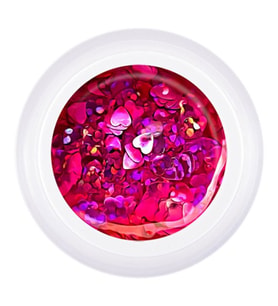 Nail art jel GEL Galaxy Hearts 5 gr