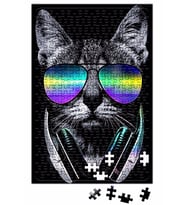 Havalı DJ Cool Kedi Puzzle 240 Parça Yapboz