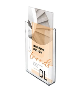 1/3 A4 Duvar Tipi Tekli Broşürlük 5lİ Paket