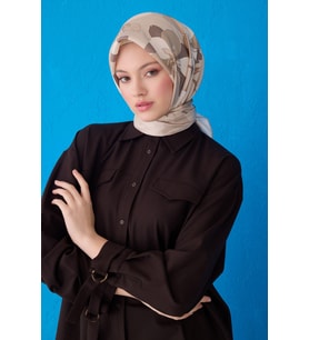 Belli %100 Twill İpek Eşarp 4100D 35