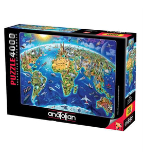 Anatolian Puzzle 4000 Parça Dünyanın Simgeleri 5202