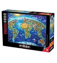 Anatolian Puzzle 4000 Parça Dünyanın Simgeleri 5202