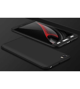 Xiaomi Mi 5 Kılıf Zore Ays Full Koruma Kılıf (Siyah)