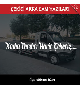 çekici kurtarıcı hizmetleri sticker - ukala atarlı komik yazılar