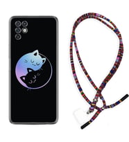 INFINIX Note 11 Pro Note 10 Hot 9 Play Kılıf Boyun Asklı Rasta Silikon Love Cats 1604