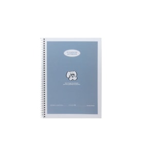 Morning Glory 3500 Çizgisiz Defter 25,4x18,4 cm Gri 14000-88743