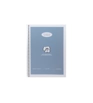 Morning Glory 3500 Çizgisiz Defter 25,4x18,4 cm Gri 14000-88743