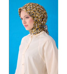 Saf İpek Eşarp 4103D (Twill İpek) (Yeşil)