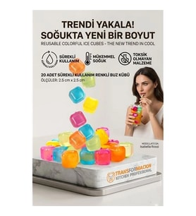 Buz Küpü Sürekli Kullanım 20 Adet Nordgröna 718112