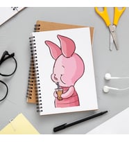 Winnie The Pooh Piglet Tasarımlı Defter
