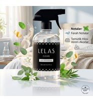 LELAS Freshener Clean Oda Spreyi 500 ML – Ferahlatıcı ve Temiz Oda Kokusu - 1806