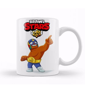 Brawl  Stars El Primo Kupa Bardak Porselen