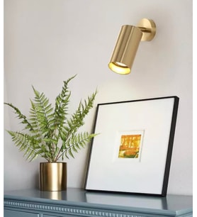 Rsylight Metal Mafsallı Eskitme Spot Armatür Beyaz Led Ampullü