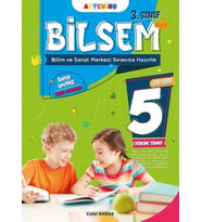 3. Sınıf 2025 BİLSEM Sınavına Hazırlık 5’li Deneme Sınavı