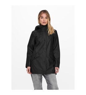 Only Raincoat Kadın Yağmurluk Mont -15261734-02 (Siyah)