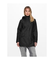 Only Raincoat Kadın Yağmurluk Mont -15261734-02 (Siyah)