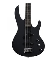 ESP LTD LB10KITBLKS B-10 Bas Gitar Seti - Mat Siyah (Başlangıç - Komple Set)  ESP Tasarımı Manyetikler, İnce U-Profil Sap, Taşıma Çantası Dahil Başlangıç Paketi  Ölçüler: 864 mm Skala Uzunluğu