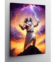 Kanvas Tablo Yıldırım Tanrısı