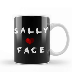 Sally Face 04 Kupa Bardak Porselen